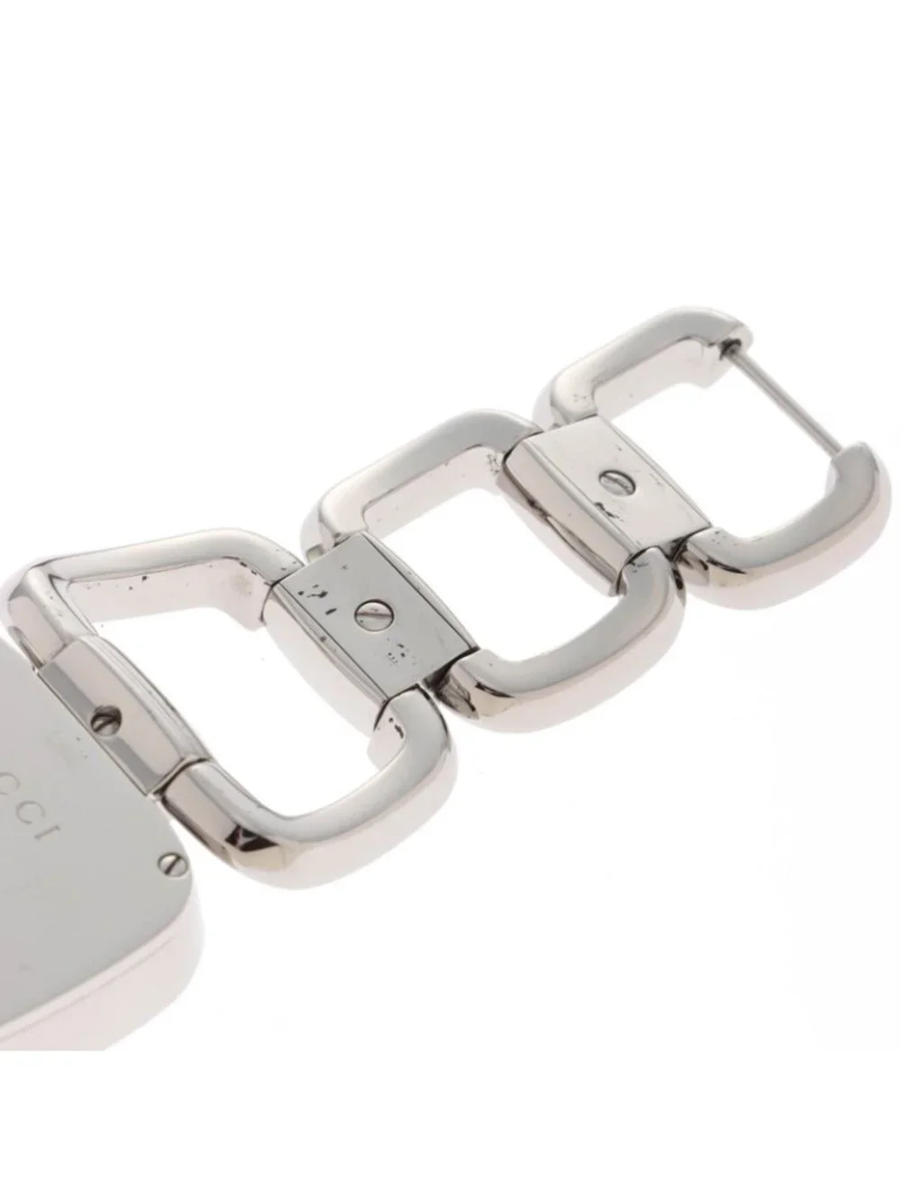 Gucci G Collection 125.4 Watch Stainless Steel White Shell Dial Quartz